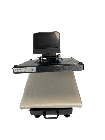 Automatisk varmepresser med rulleplade og slide over- 40cm x 50cm Automatisk varmepresser med rulleplade og slide over- 40cm x 50cm