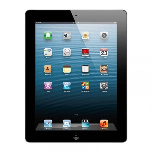 Apple iPad 4 16GB WiFi + Cellular (Svart) - Grade B