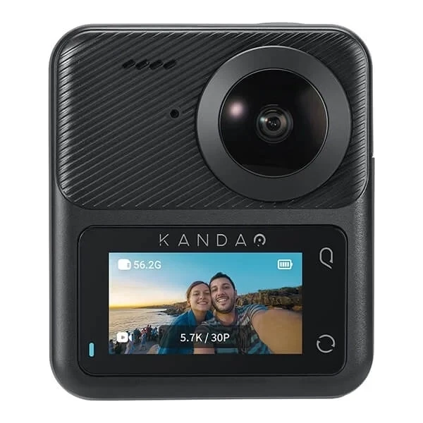 QooCam 3 Travel Combo 64GB SD card Selfie Stick