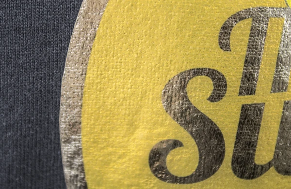 Chemica Metal Print 1782 - Guld Textilfolie