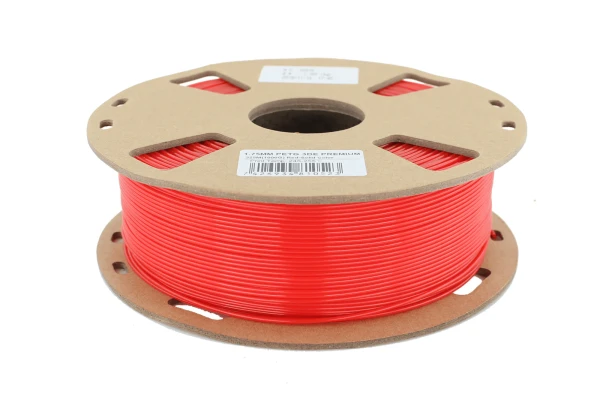 Solid Red - 3DE Premium - PETG - 1.75mm - 1kg