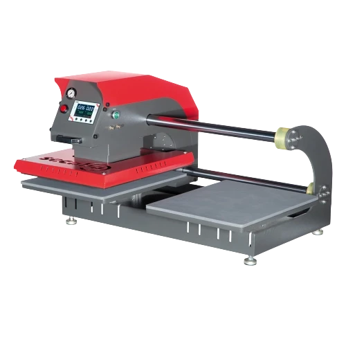 Secabo TPD7 Dubbelplatta v&auml;rmepress pneumatisk