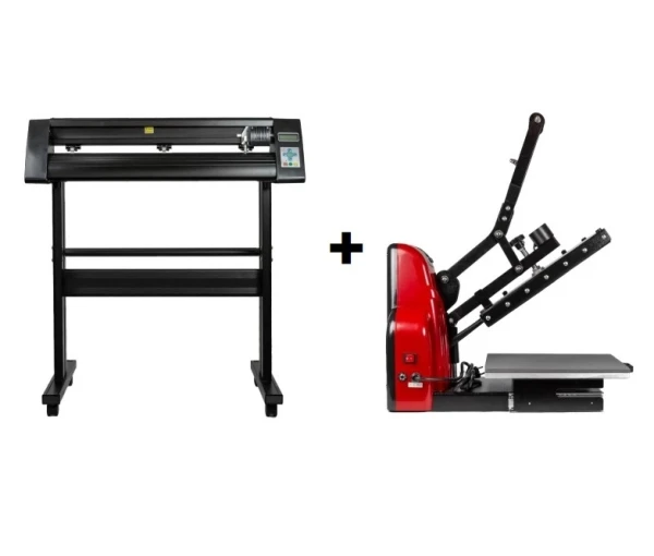 Startpaket med halvautomatisk värmepress och Redsail skärplotter 70 cm