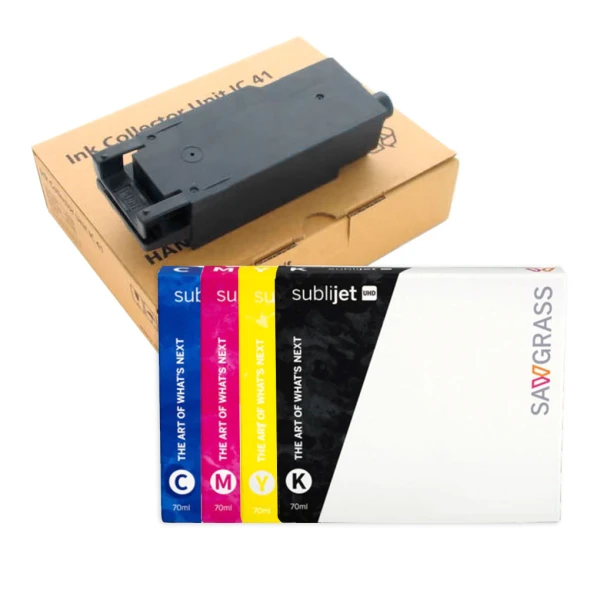 Sawgrass SubliJet UHD - Set + Waste-tank 70 ml för SG1000