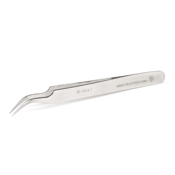 Krokad oppilnings pincet (SignTweezer Hook)
