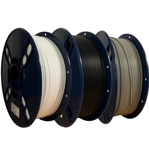 Billigt SKILPRO - PLA++ Filamentpaket - Vit, svart och grå SKILPRO - PLA++ Filamentpaket - 1kg Vit, 1kg Svart och 1kg Grå