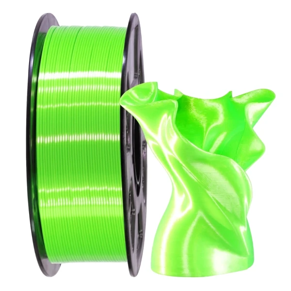 SKILPRO - Silke PLA Filament - Gr&ouml;n - 1kg