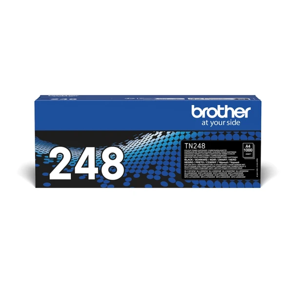 Original Brother sort toner til LED-Printer - TN-248BK Original Brother sort toner til LED-Printer - TN-248BK