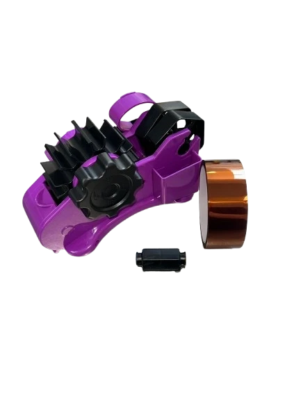 Billig Kraftig Tejpdispenser för 30mm Rullar - Inkl. Värmebeständig Tejp Kraftig tejpdispenser för 30 mm rullar inkl. 1 rulle värmebeständig tejp