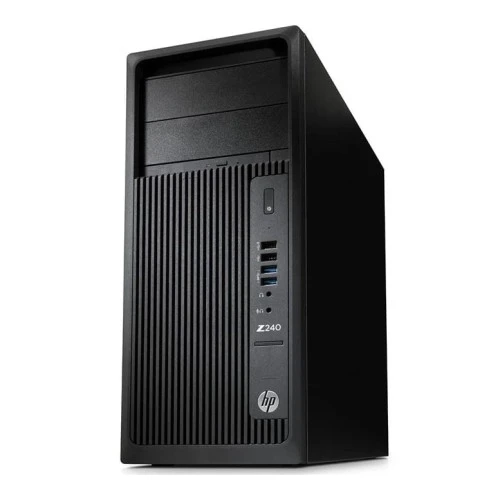 HP Z240 WorkStation - Intel i7-7700K 4,2GHz 240GB SSD + 1TB HDD 8GB - Nvidia RTX 2060 Win 10 Pro - Grade B