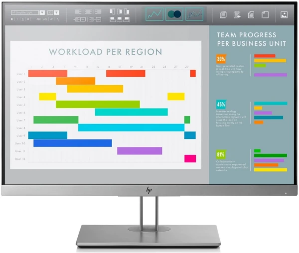 24" HP E243i Sk&auml;rm - Full HD - Rekonditionerad - Grade B