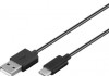 USB-A 3.0 Til USB-C Han 1M - Hvid