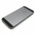 iPhone 5S side button and sim card tray back cover - Black