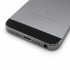 iPhone 5S side button and sim card tray back cover - Black