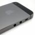 iPhone 5S side button and sim card tray back cover - Black