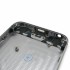 iPhone 5S side button and sim card tray back cover - Black