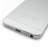 iPhone 5S side button and sim card tray back cover - White