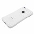 iPhone 5C side button and sim card tray back cover - White