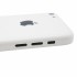 iPhone 5C side button and sim card tray back cover - White