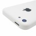 iPhone 5C side button and sim card tray back cover - White