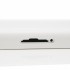 iPhone 5C side button and sim card tray back cover - White