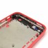 iPhone 5C side button and sim card tray back cover - Red
