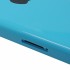iPhone 5C side button and sim card tray back cover - blue 