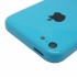 iPhone 5C side button and sim card tray back cover - blue 