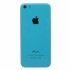 iPhone 5C side button and sim card tray back cover - blue 