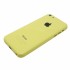 iPhone 5C side button and sim card tray back cover - Yellow 