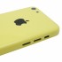 iPhone 5C side button and sim card tray back cover - Yellow 