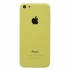 iPhone 5C side button and sim card tray back cover - Yellow 