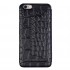 Protective Cover iPhone 6/6S - Svart Krokodilhud