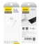 DUDAO USB-C till USB-A-kabel &ndash; 1 meter &ndash; vit