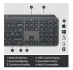 Logitech MX Keys tangentbord nordiskt Bluetooth &ndash; Grad A